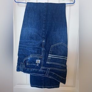 Cinch Carter 2.2 Style relaxed fit Starched Blue Jeans 33x36